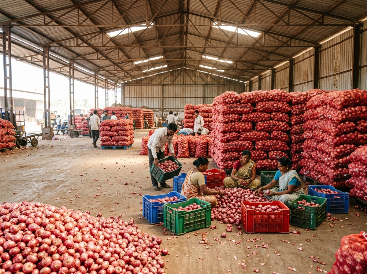 Nashik Red Onions
